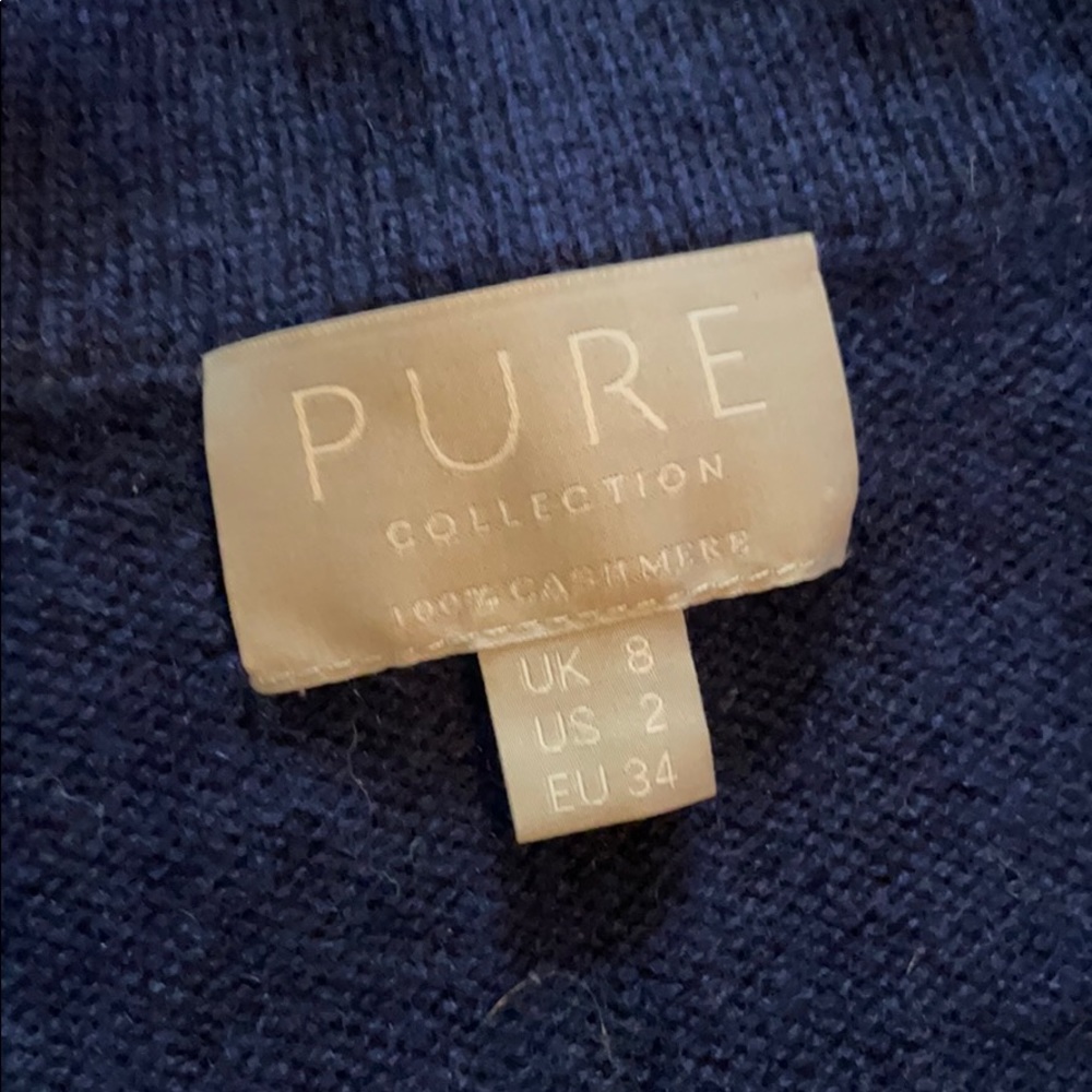 PURE Cashmere grandfather cardigan - Picture 2 of 4